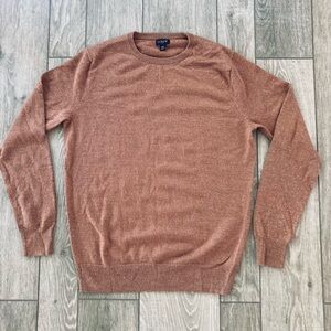 J. Crew Men's Tan Crewneck Sweater